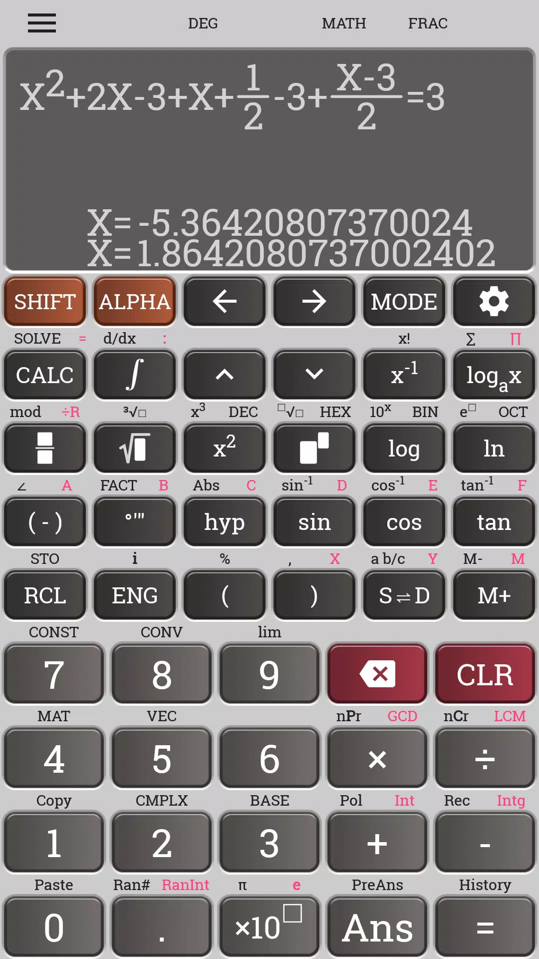Descarga de APK de Calculadora científica casio fx 570 991 es plus para  Android