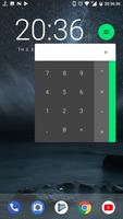 Material Floating Calculator Poster