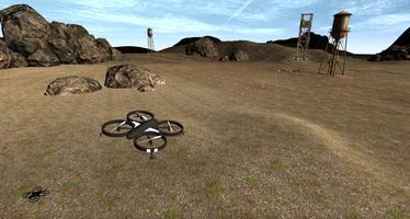 UAV Ar Drone Simulator capture d'écran 1