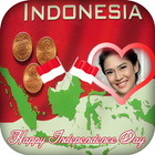 Photo Frame of Independence day Indonesia biểu tượng