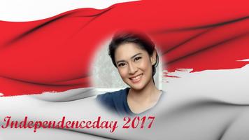 Photo Frame of Independence day Indonesia ảnh chụp màn hình 1