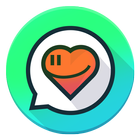 Mensagens de Amor WhatsApp simgesi