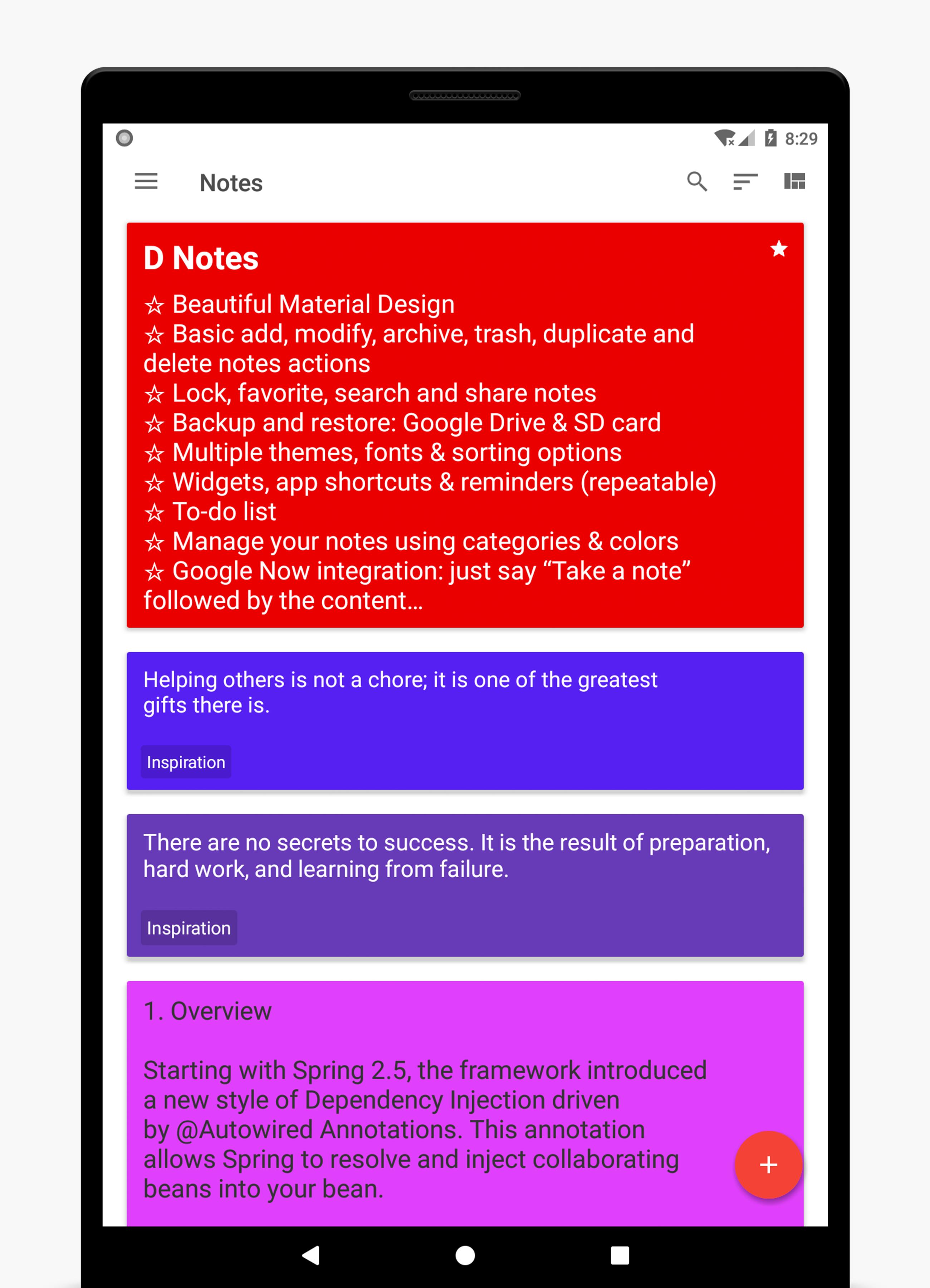 D Notes (BETA) - Notes, Lists & Photo Attachments for ... - 