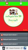 Malaysia era 90 an Mp3 poster