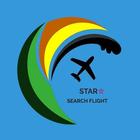 Search Flight Booking ícone