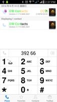 DW Contacts IOS 7 Theme poster