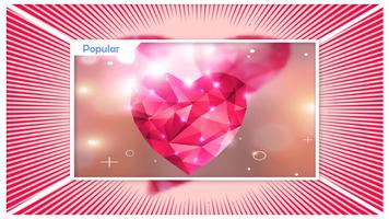 Hearts Live Wallpaper HD تصوير الشاشة 1