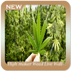 High maker Weed Live Wallpaper icône