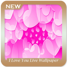 I Love You Live Wallpaper HD icono