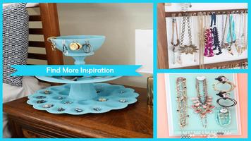 Simple DIY Jewelry Organizer Affiche