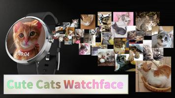 Cute Cats Watchface Cartaz
