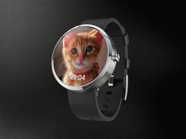 Cute Cats Watchface Ekran Görüntüsü 1