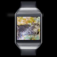 Cute Cats Watchface Ekran Görüntüsü 2