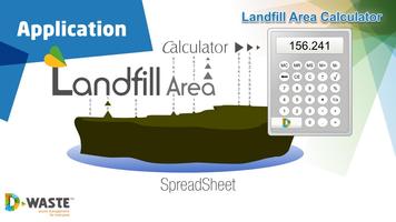 Landfill Area Calculator الملصق