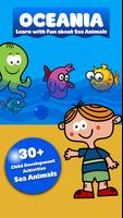 Créatures de la mer Enfants Affiche