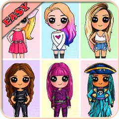 How To Draw Cute Girls EZ APK download