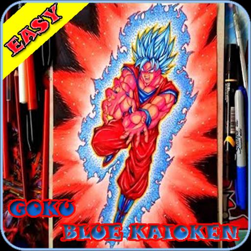 Descarga de APK de Cómo dibujar Goku Blue Kaioken EZ para Android Descarga de APK de Cómo dibujar Goku Blue Kaioken EZ para Android
