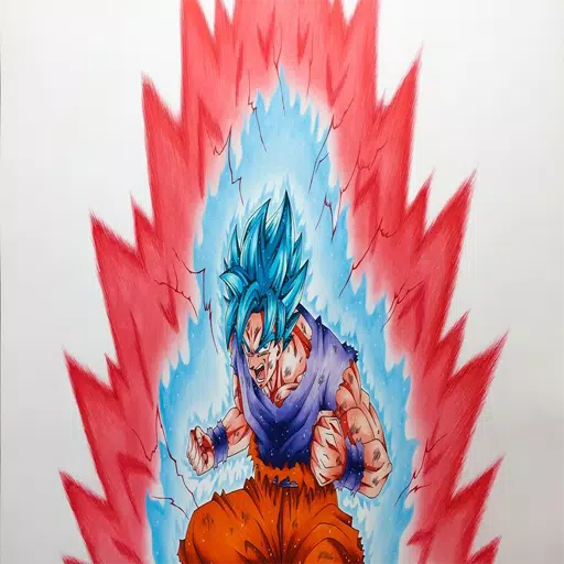 Tải xuống APK How To Draw Goku Blue Kaioken EZ cho Android