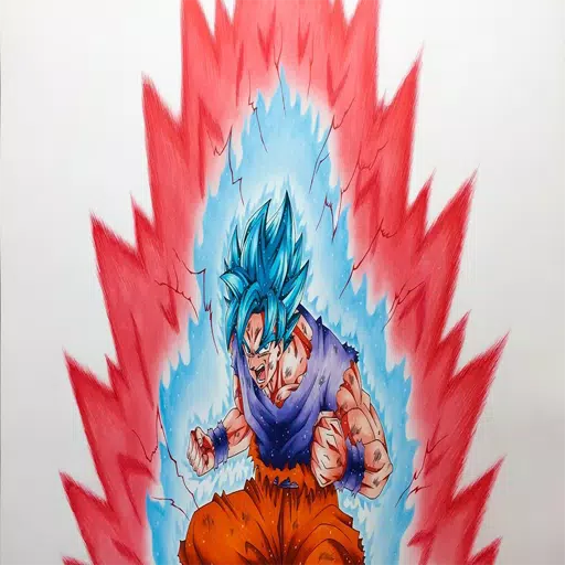 COMO DESENHAR O GOKU SSJ BLUE  Easy drawings, Blue drawings, Goku