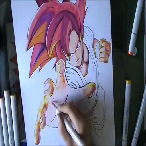 Come Disegnare Goku Super Saiyan God Ez For Android Apk Download