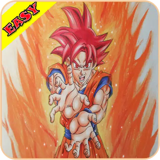 Como Desenhar Goku x Vegeta SSJ Blue Dragon Ball Super - How to