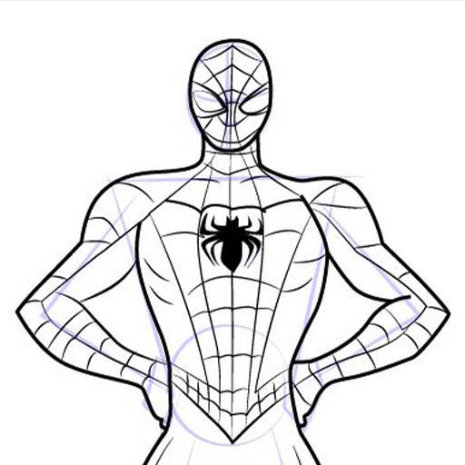Cómo dibujar Spiderman EZ for Android APK Download