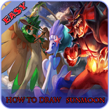 How To Draw Poketmon Sunmoon EZ