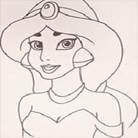 Cómo dibujar princesa personajes EZ captura de pantalla 2