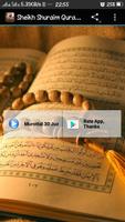 Sheikh Shuraim Quran MP3 Affiche