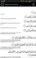 Surat Yasin & Terjemahan 截图 1