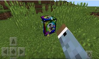 Lucky Block Spiral Mod for MCPE Plakat