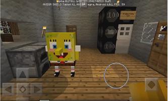 SpongeBob Addon for MCPE تصوير الشاشة 1