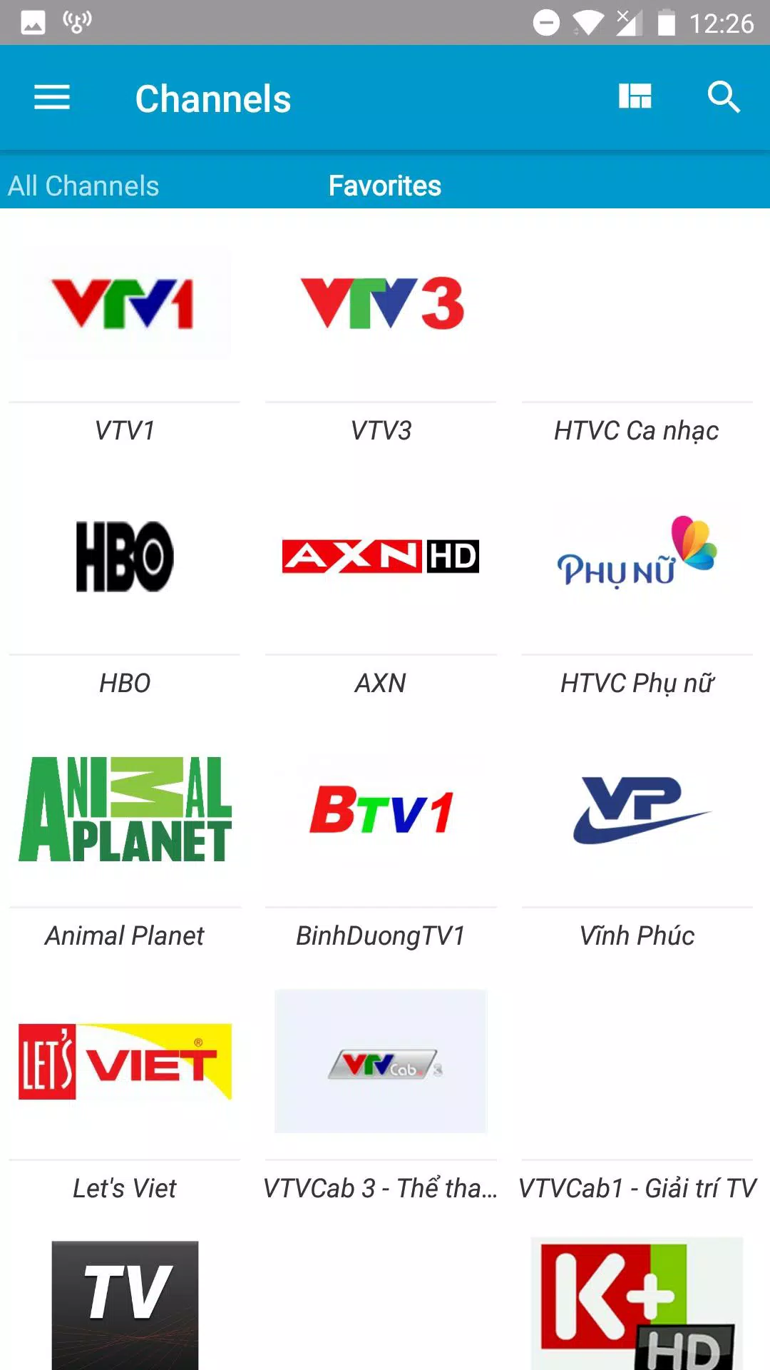 Vietnamese Tv Channel