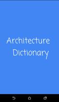 Architecture Dictionary Plakat