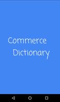 Commerce Dictionary Affiche