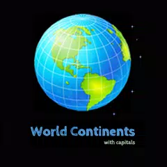 World Continents With Capitals