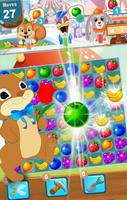 Mini Candy Fruit Juice Jam– Puzzle Game & Match 3 capture d'écran 3