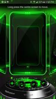 AlienGreen Next Launcher theme ảnh chụp màn hình 2