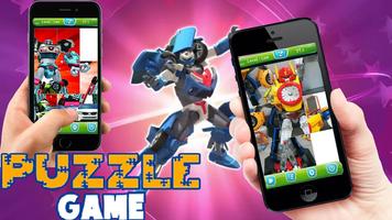 Super Tobot Puzzle Heroes plakat