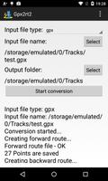 Gpx2rt2 track/route converter poster