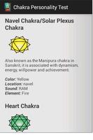 Chakra Personality Test capture d'écran 1