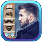 Man Style Makeup - Hair &  Beard Photo Editor আইকন