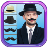 Man Hat & Mustache PhotoEditor icon
