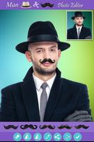 Man Hat & Mustache PhotoEditor screenshot 3