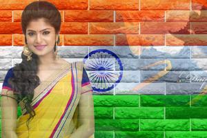 Indian Flag Photo Editor  & Flag Photo Frame Affiche