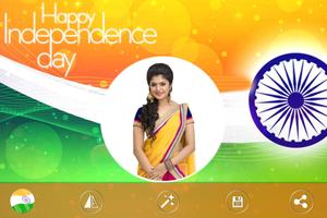 Independence day Photo Frame and DP Maker HD screenshot 3