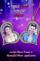 Couple Locket Photo Frame and Photo Editor screenshot 1