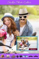 Funny Face and Turban Stickers Photo Editor poster
