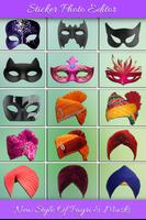 Funny Face and Turban Stickers Photo Editor screenshot 1