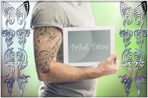 Tribal Tattoo Maker Boy & Girl Affiche